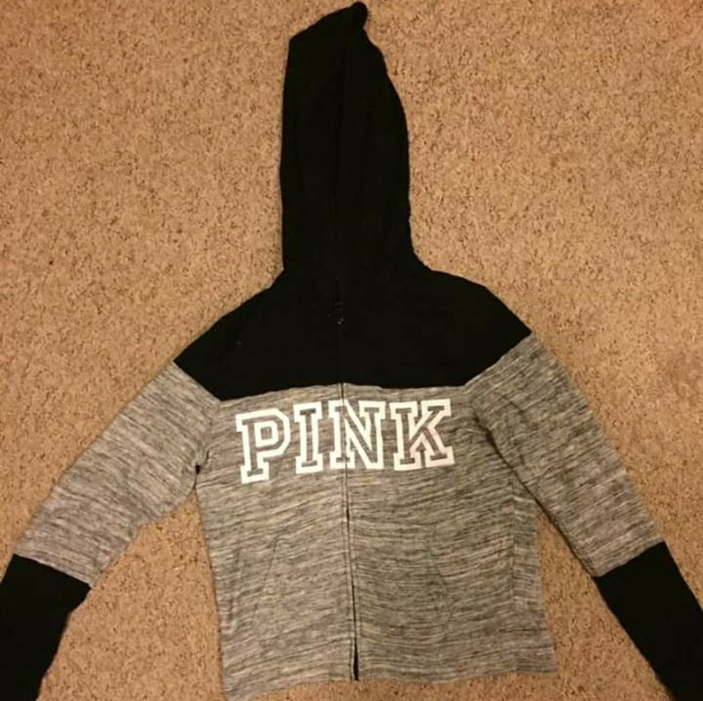 Victoria Secret Pink zip up hoodie